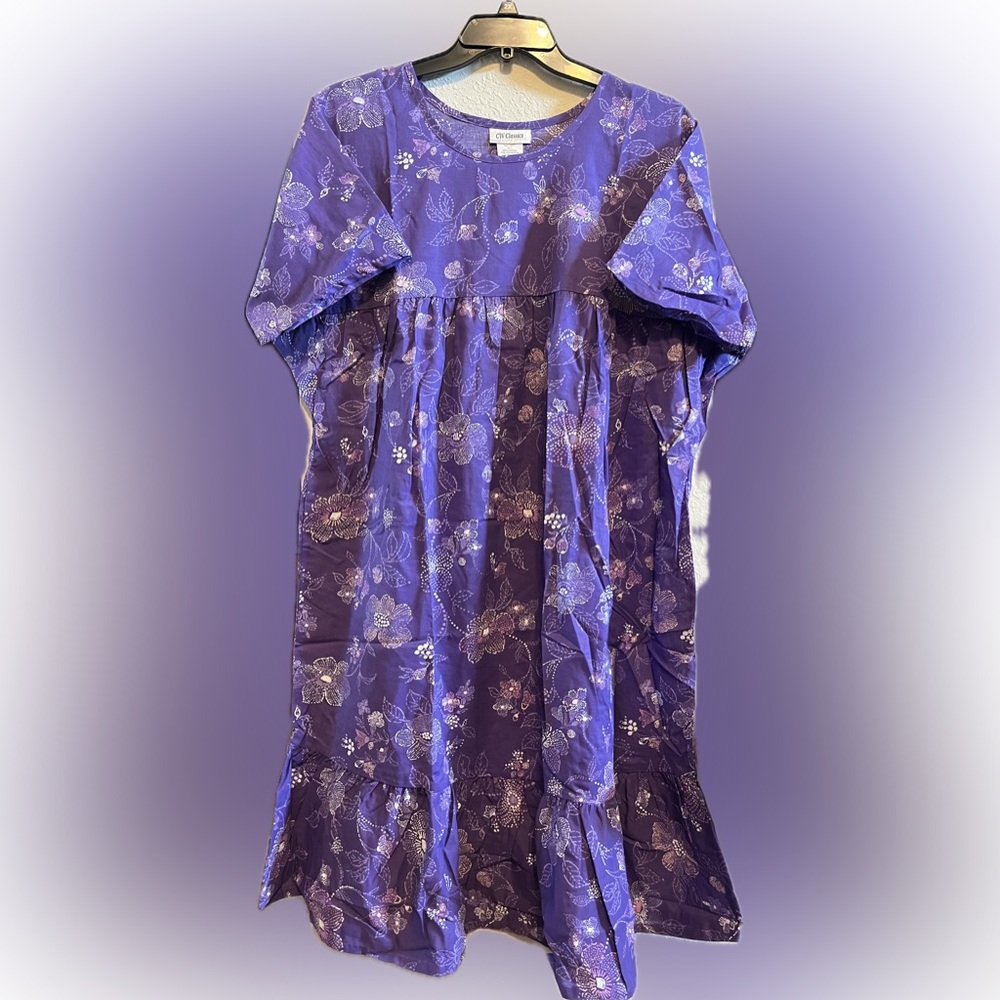 Classic Purple Chemise Intimates & Sleepwear